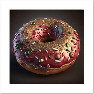 Jummy christmas donuts Posters and Art